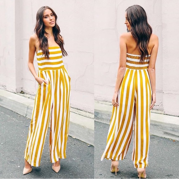 mustard jumpsuit outfit